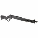 R95, Tripple Black, Lever Action Rifle, 45-70 Government, 16.5" Threaded Barrel, 5/8X24 Thread Pitch, Cerakote Finish, Black, Ghost Ring Sight, Picatinny Rail, Medium Loop, 5 Rounds 954570161TB