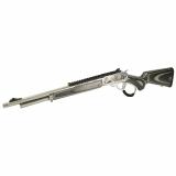 R95, TALO Edition Bear Engraving, Lever Action Rifle, 45-70 Government, 18" Barrel, Stainless Steel Finish, Silver, Laminate Wood Stock, Rear Peep Sights, 5 Rounds 954570189LW-EN2