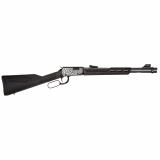 Gallery, 22LR, 18" Barrel, Matte Finish, Black, Synthetic Stock, Adjustable Sights, Scroll Engraving, 15 Rounds RL22181SY-EN13