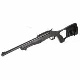 Tuffy Survival Rifle, Single Shot, 410 Bore/45 Long Colt, 16" Rifled and Threaded Barrel, Matte Finish, Black, Green Synthetic Stock, 1 Round, Includes Stow Bag SSPS45-BKIT