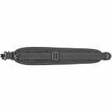 Comfort Stretch Rifle Sling with Sewn-In Swivels Black