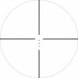 Fullfield E1, Rifle Scope, 3-9X Magnification, 40mm Objective Lens, 1" Main Tube, Ballistic Plex Shotgun Reticle, Matte Black 200346