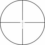Fullfield E1, Rifle Scope, 3-9X Magnification, 40mm Objective Lens, 1" Main Tube, Ballistic Plex 350Legend Reticle, Matte Black 200366