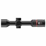 Fullfield, Rifle Scope, 2-8X Magnification, Second Focal Plane, Plex Reticle, 35mm Objective, 1" Main Tube, Matte Finish, Black 201501