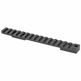 Xtreme Tactical 1 Piece Base, 700 Short Action, Steel, No Cantilever, Fits 700 SA, Compatible w/All Weaver-style and Picatinny-style Rings, Matte Finish 410663