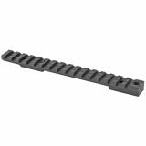 Xtreme Tactical 1 Piece Base, Howa 1500 Short Action, Steel, No Cantilever, Fits Howa 1500 SA, Compatible w/All Weaver-style and Picatinny-style Rings, Matte Finish 410665