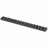 Xtreme Tactical 1 Piece Base, Tikka Base, Steel, No Cantilever, Fits Tikka, Compatible w/All Weaver-style and Picatinny-style Rings, Matte Finish 410668