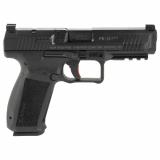 METE SFT, Striker Fire, Semi-automatic, Polymer Frame Pistol, Full Size, 9MM, 4.47" Barrel, Matte Finish, Black, 20 Rounds, 2 Magazines, Includes MeCanik MO1 Optic HG7164-N