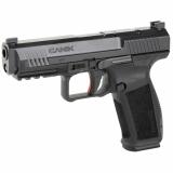 METE SFT, Striker Fire, Semi-automatic, Polymer Frame Pistol, Full Size, 9MM, 4.47" Barrel, Matte Finish, Black, 20 Rounds, 2 Magazines, Includes MeCanik MO1 Optic HG7164-N