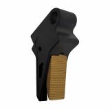 TP9 Full Size Flat Trigger, Lightened, Trigger Assembly, Aluminum Construction, Anodized Finish, Black, Fits TP9 SF ELITE, TP9 ELITE Combat, TP9 SFx, TP9 ELITE SC, METE SF, METE SF Pro, METE SFT, METE SFT Pro, METE SFx, METE SFx Pro, METE SC, METE SC Pro