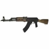 BFT47, Semi-automatic Rifle, AK, 7.62X39, 16.5" Barrel, Matte Finish, Black, Kona Wood Stock, Kona Wood Handguard, Polymer Grip, Adjustable Sights, 30 Rounds, 1 U.S. Palm Magazine RI4577-N