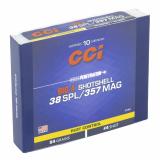 Shotshell, 357MAG/38 Special, Shotshell, #4 Shot Size, 10 Round Box 3714CC
