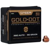 Gold Dot Bullets .355 Diameter 90 Grain Hollow Point