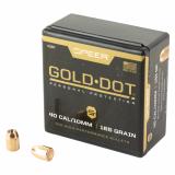 Gold Dot Bullets .400 Diameter 165 Grain Hollow Point