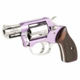 Coyote, Revolver, 380 ACP, 2" Ported Barrel, Aluminum Frame, High-Polish Finish, Lavender, Rosewood Checkered Grips, Fixed Sights, 5 Rounds, Includes 2 Moon Clips 53804