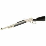 1886 Kodiak, Lever Action Rifle, 45-70 Government, 18.5" Barrel, Skinner Peep Sight w/ Fixed Fiber Optic Front Sight, Matte Chrome, Rubber Coated Walnut Stock, 4Rd 920.355