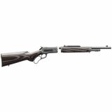 1886 Wildlands Take Down, Lever Action, 45-70 Government, 18.5" Threaded Barrel, Grey Cerakote Finish, Grey Laminate Stock, 4Rd, Fiber Optic Front Sight & Skinner Picatinny Rail with Rear Peep Sight 920.411