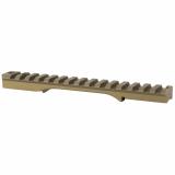 1 Piece Base, Burnt Bronze, Cerakote, 0MOA, Compatible with Remington 700 Long Action 810-00012-06