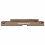 LCS, Flat Dark Earth Aluminum, Proprietary Dual Cable Control Channels, Ambidextrous Tape Switch Mount, Fits Surefire ST07 Remote Tape Switch LCSMK1g FDE