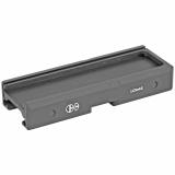 LCS, Black Anodized Aluminum, Proprietary Dual Cable Control Channels, Ambidextrous Tape Switch Mount, Fits Streamlight Pro-Tac Series Remote Tape Switch LCSMK2k BLK