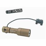 REIN 3.0 Micro, Weaponlight, 95,000 Candela, Accepts 18350 and CR123A Batteries, Picatinny Mount, Remote, LCS, Black REIN 3.0 MICRO-DF-S-FDE