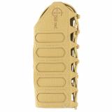 SD Handguard Wrap with Slots, 6.5" Long, Fits on AR Style Rifles, Matte Finish, Coyote Brown HG202
