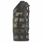 SD Handguard Wrap with Slots, 6.5" Long, Fits on AR Style Rifles, Matte Finish, Multicam Black HG206