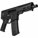 Dissent, Semi-automatic Pistol, AR, 556NATO, 6.5" Barrel, Cerakote Finish, Armor Black, Manual Safety, 30 Rounds, 2 Magazines 55A938F-AB