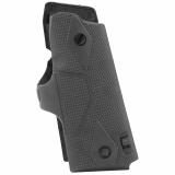Lasergrip Rubber Wrap-Around 1911 Officers Compact & Defender With Front Activation Red Laser