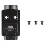 Prodigy to Holosun, Optic Mounting Plate, Fits Springfield Prodigy, Compatible with Holosun 509T, Integrated Rear Sight, Electro Deposited Painted Finish, Black SA-PDY-509T-RSR-ST
