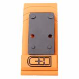 Echelon to Trijicon/Holosun, Optics Mounting Plate, Fits Springfield Echelon, Compatible with Trijicon RMR/SRO and Holosun 407C/507C/508T and C&H EDC-XL/COMP, Anodized Finish, Black SA-ECH-RSH