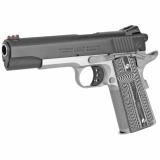 Competition Plus, Semi-automatic, 45 ACP, 5" Barrel, Steel Frame, Two-Tone Finish, 8Rd, G10 Black and Grey Grips, 8Rd, Novak Sights O1070CCP-TT