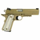 M45A1 MARINE PISTOL | 45ACP, G10 Desert Tan Grips, Zinc Brown Ion Bond Finish