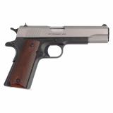 1911C, Government Model, Semi-automatic, Metal Frame Pistol, Full Size, 45ACP, 5" National Match Barrel, Blued Frame, Stainless Steel Slide, Manual Safety, Diamond Checkered Rosewood Grips, 7 Rounds, 1 Magazine O1911C-TT-E