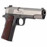 1911C, Government Model, Semi-automatic, Metal Frame Pistol, Full Size, 45ACP, 5" National Match Barrel, Blued Frame, Stainless Steel Slide, Manual Safety, Diamond Checkered Rosewood Grips, 7 Rounds, 1 Magazine O1911C-TT-E