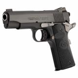 Night Commander, 1911, Semi-automatic, Metal Frame Pistol, Commander Size, 45ACP, 4.25" Barrel, Cerakote Finish, Black Slide, Blued Frame, Colt Grips, Novak Night Sights, Ambidextrous Thumb Safety, 8 Rounds, 1 Magazine 4840NC