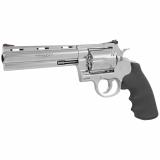 Anaconda Revolver | 44 Magnum, 6" Barrel, Semi-Bright Stainless Finish, Hogue Grip, 6Rd ANACONDA-SP6RTS