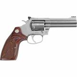 King Cobra Target | 357 Magnum, 4.25" Barrel, Steel Frame, Stainless Finish, Hogue Grips, 6Rd KCOBRA-SB4TS