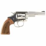 Viper | 357 Magnum, 4.25" Barrel, Stainless Steel Finish, Traditional Walnut Grips, Black Ramp Front Sights, U-Notch Rear Sights, 6 Rounds VIPER-SP4WRR