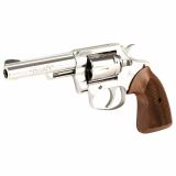 Viper | 357 Magnum, 4.25" Barrel, Stainless Steel Finish, Traditional Walnut Grips, Black Ramp Front Sights, U-Notch Rear Sights, 6 Rounds VIPER-SP4WRR