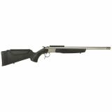 Scout, Take-Down, Single Shot Rifle, 360 Buckhammer, 20" Threaded Barrel, Stainless Steel Finish, Synthetic Stock, Black, Ambidextrous, Scope Rail, Muzzle Brake, 1 Round CR4440S