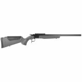 Scout V2, Single Shot Rifle, 450 Bushmaster, 22" Threaded Barrel, Matte Finish, Black, Scope Rail, Synthetic Stock, Gray, 1 Round CR4443
