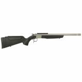 Scout, Take-Down, Single Shot Rifle, 44 Magnum, 20" Threaded Barrel, Stainless Steel Finish, Synthetic Stock, Black, Ambidextrous, Scope Rail, Muzzle Brake, 1 Round CR4444S