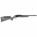 Scout V2, Single Shot Rifle, 44 Magnum, 20" Threaded Barrel, Matte Finish, Black, Scope Rail, Synthetic Stock, Gray, 1 Round CR4444