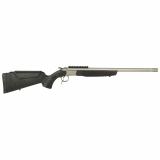 Scout, Take-Down, Single Shot Rifle, 444 Marlin, 22" Threaded Barrel, Stainless Steel Finish, Synthetic Stock, Black, Ambidextrous, Scope Rail, MuzzleBrake, 1 Round CR4445S