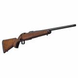 600 ST2 American, Bolt Action Rifle, .308 Winchester, 20" Tapered Medium Contour Threaded Barrel (9/16x24), Walnut Stock, Detachable Magazine, Adjustable Trigger, Laser Checkered Satin Finish Walnut Stock, 5 Rounds, Right Hand, Black 07712