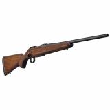 600 ST3 American, Bolt Action Rifle, .270 Winchester, 24" Tapered Medium Contour Threaded Barrel (9/16x24), Walnut Stock, Detachable Magazine, Adjustable Trigger, Laser Checkered Satin Finish Walnut Stock, 3 Rounds, Right Hand, Black 07721