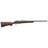 600 ST3 American, Bolt Action Rifle, .300 Winchester Magnum, 24" Tapered Medium Contour Threaded Barrel (9/16x24), Walnut Stock, Detachable Magazine, Adjustable Trigger, Laser Checkered Satin Finish Walnut Stock, 3 Rounds, Right Hand, Black 07723