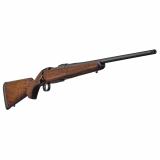 600 ST3 American, Bolt Action Rifle, .300 Winchester Magnum, 24" Tapered Medium Contour Threaded Barrel (9/16x24), Walnut Stock, Detachable Magazine, Adjustable Trigger, Laser Checkered Satin Finish Walnut Stock, 3 Rounds, Right Hand, Black 07723