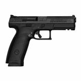 P-10 F, Striker Fired, Semi-automatic, Polymer Frame Pistol, Full Size, 9MM, 4.5" Barrel, Nitride Slide Finish, Black, 3 Interchangeable Backstraps, Fixed Sights, Optic Ready, Integrated Trigger Safety, 10 Rounds, 1 Magazine, Reversible Magazine Catch 01